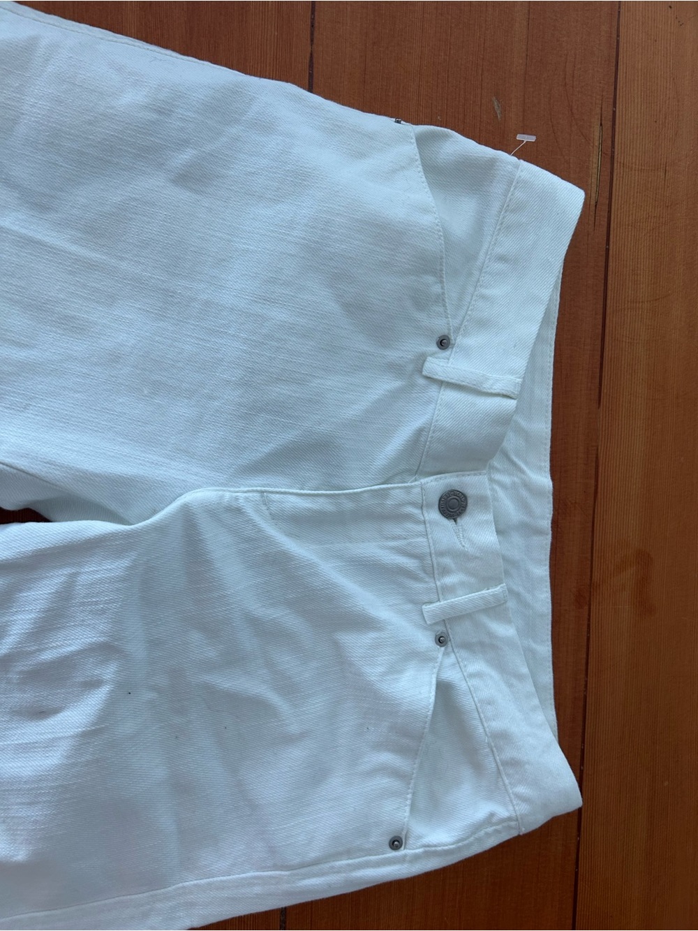 Classic White Denim pants